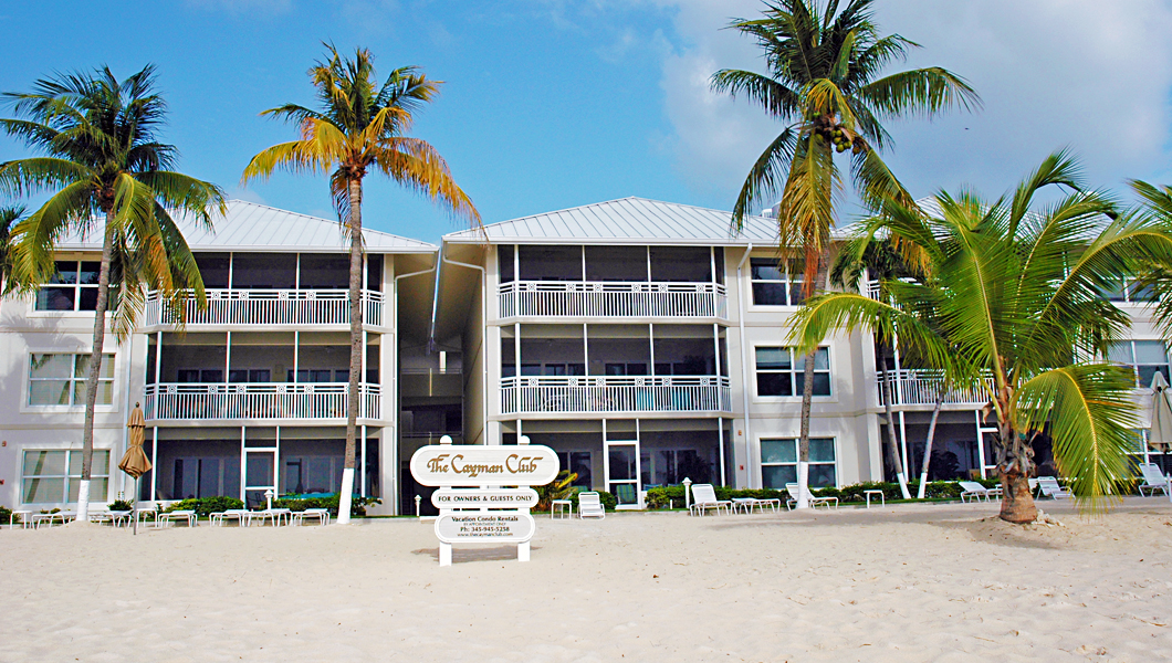 The Cayman Club entrance