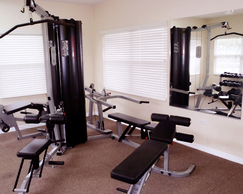 Modern strength training equipment at Cayman Club fitness center
